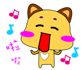 Cute puppy. sticker #15810136