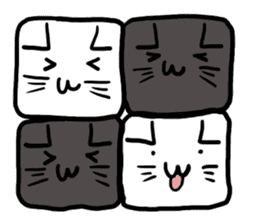 Cube Cat 22 sticker #15810296