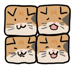 Cube Cat 22 sticker #15810297