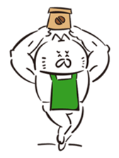 Muscle cat coffee MAX! sticker #15810525