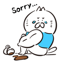 Muscle cat coffee MAX! sticker #15810539