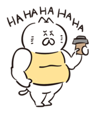 Muscle cat coffee MAX! sticker #15810545
