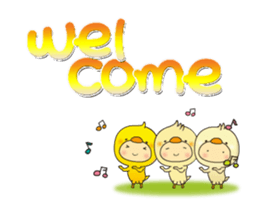 animal onesie ~greetings basic set ~ sticker #15810572