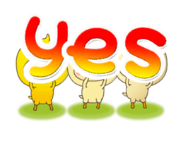 animal onesie ~greetings basic set ~ sticker #15810574