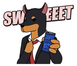 Dogs advertising agency. sticker #15811663