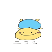 Cute baby stamp for pregnant women sticker #15811783