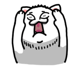 Normal Cat 2 - Normal Cat return sticker #15811855