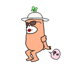 Dreaming Gorilla61 sticker #15811987