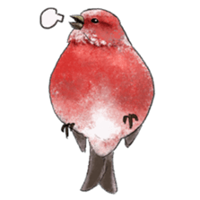 japanese bird 3 sticker #15812261