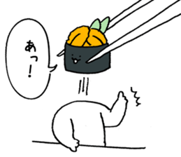 Shari of sushi sticker #15812994
