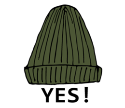 grown-up cuddly fashion sticker. sticker #15813020