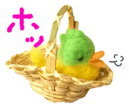 Fluffy companion4 sticker #15813084