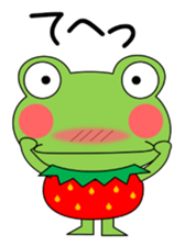 Daily conversation stamp frog spring sticker #15813213