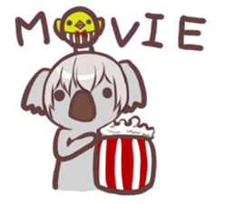 Koala happy Sticker sticker #15813257