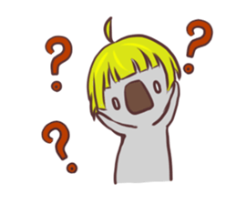 Koala happy Sticker sticker #15813268
