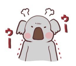 Koala happy Sticker sticker #15813274