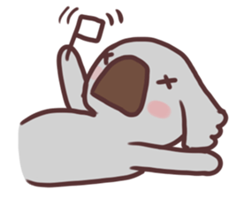 Koala happy Sticker sticker #15813275