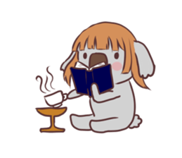 Koala happy Sticker sticker #15813284