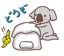 Koala happy Sticker sticker #15813288