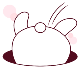 Fluffy Bear flowers, girly!40set sticker #15813747