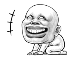 It moves! Skin head 8 (overseas) sticker #15813950