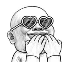 It moves! Skin head 8 (overseas) sticker #15813954