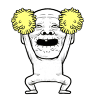 It moves! Skin head 8 (overseas) sticker #15813956