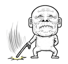 It moves! Skin head 8 (overseas) sticker #15813958