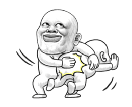 It moves! Skin head 8 (overseas) sticker #15813963