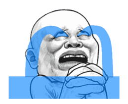 It moves! Skin head 8 (overseas) sticker #15813969