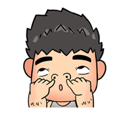 Cute Gorilla Boy sticker #15814041