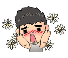 Cute Gorilla Boy sticker #15814053