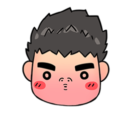 Cute Gorilla Boy sticker #15814066