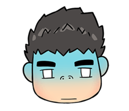 Cute Gorilla Boy sticker #15814067