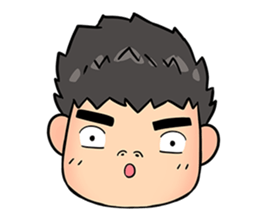 Cute Gorilla Boy sticker #15814069