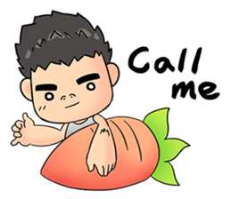 Cute Gorilla Boy sticker #15814070