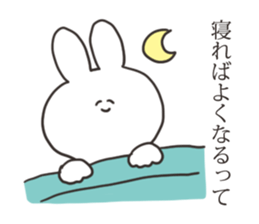 The rabbit about which I'm happily sticker #15814270