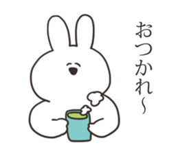 The rabbit about which I'm happily sticker #15814292