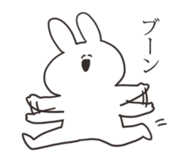 The rabbit about which I'm happily sticker #15814295