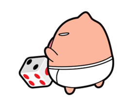 Pp Bear and Pants Pig 9 sticker #15814756