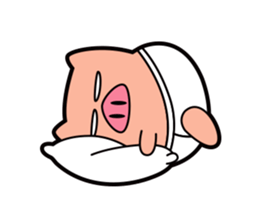 Pp Bear and Pants Pig 9 sticker #15814769