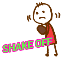 English scribbling(Baesball ver.) sticker #15814782