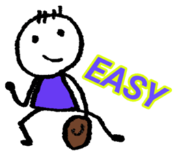 English scribbling(Baesball ver.) sticker #15814784