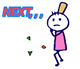 English scribbling(Baesball ver.) sticker #15814793