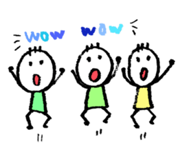 English scribbling(Baesball ver.) sticker #15814796