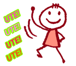 English scribbling(Baesball ver.) sticker #15814797