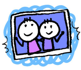 English scribbling(Baesball ver.) sticker #15814799