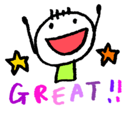 English scribbling(Baesball ver.) sticker #15814814