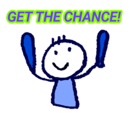 English scribbling(Baesball ver.) sticker #15814817