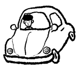 Lovely Invisible Man sticker #15814905